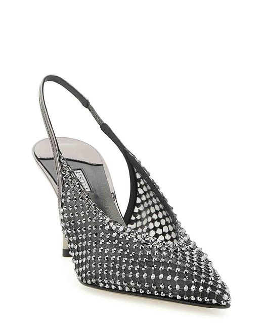 Le Silla White Gilda Slingback