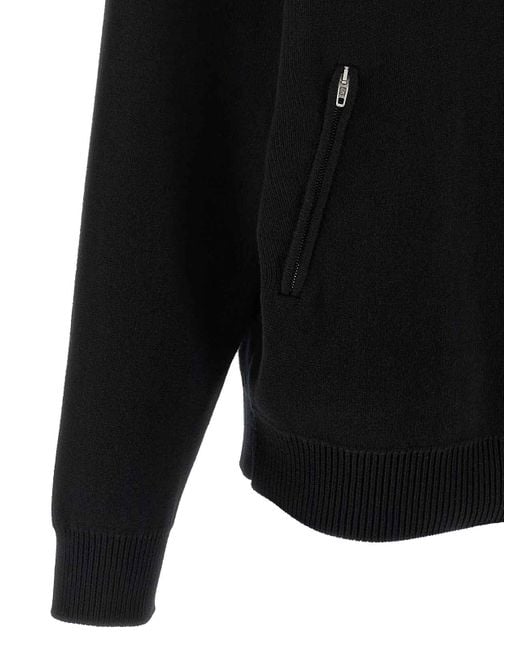 Balenciaga Black Back-To-Front Sweater