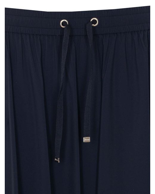 Herno Blue Long Skirt