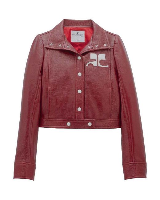 Courreges Red Reedition" Vinyl Jacket