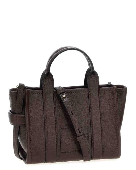 Marc Jacobs Brown The Leather Small Tote Handbag