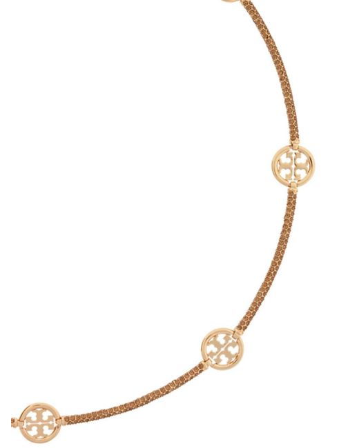 Tory Burch Metallic Miller Pav Necklace