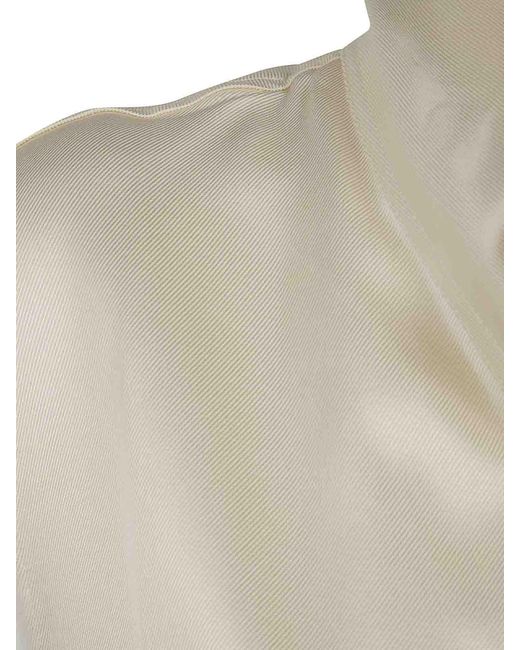 Totême  Gray High Neck Top