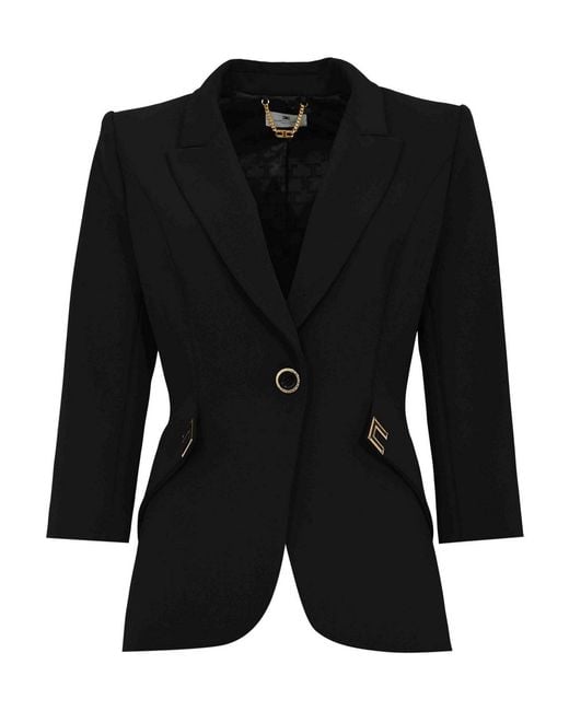 Elisabetta Franchi Black Jacket