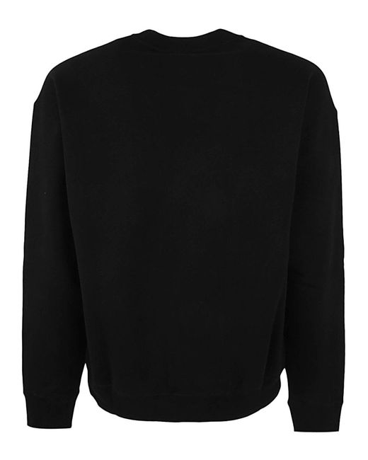 Versace Black City Lights Print Sweatshirt for men