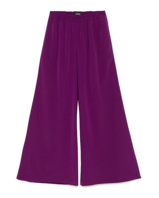 Gianluca Capannolo Purple Pants Antonia