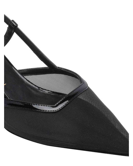 Stuart Weitzman Black Vinnie Pump Slingback