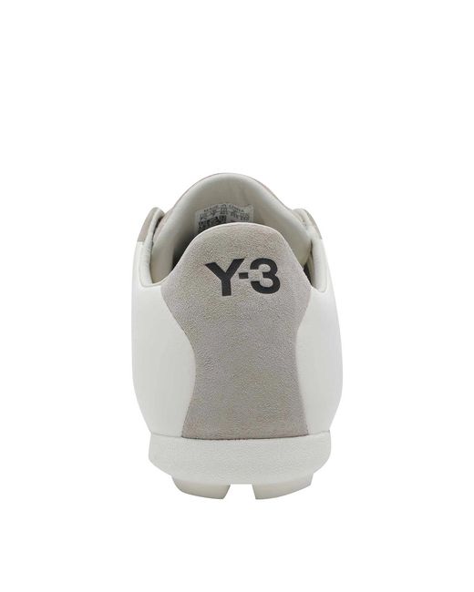 Y-3 White Field Sneakers for men