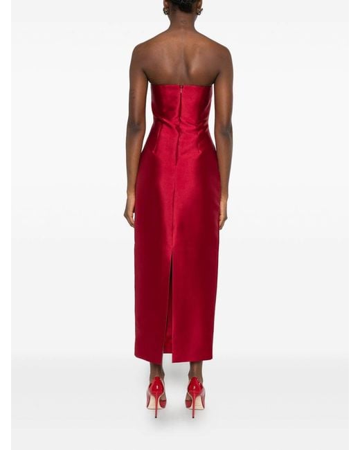 Solace London Red Renee Maxi Dress