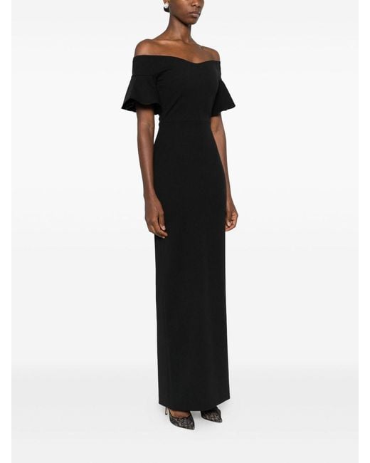 Solace London Black Cielo Dress