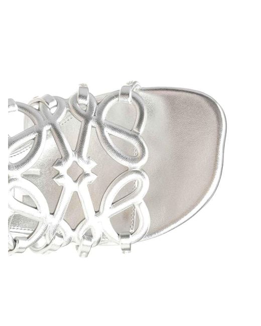 Loewe White Slides