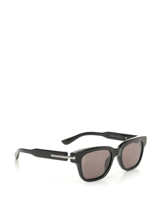 McQueen Gray Acetate Sunglasses