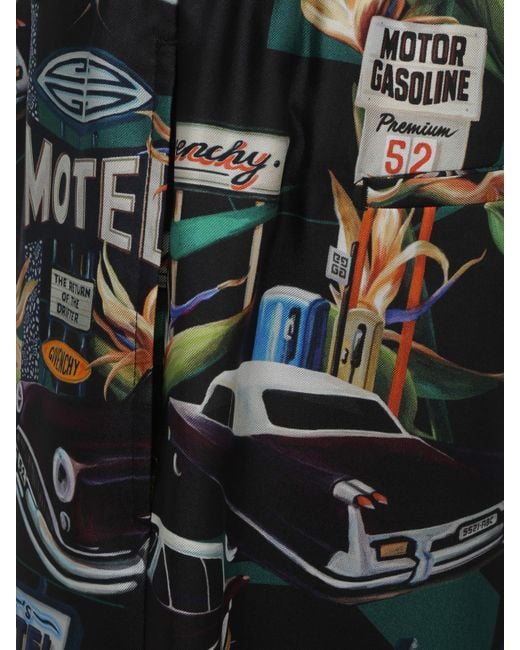 Givenchy Multicolor Printed Bermuda Shorts for men