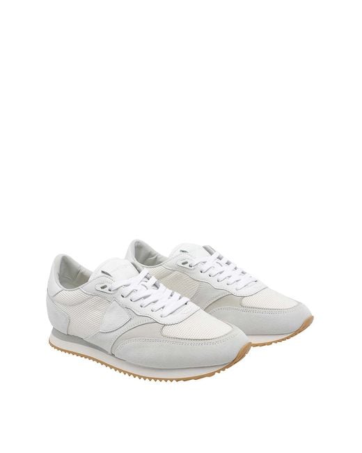 Philippe Model White Blville Low Sneakers for men