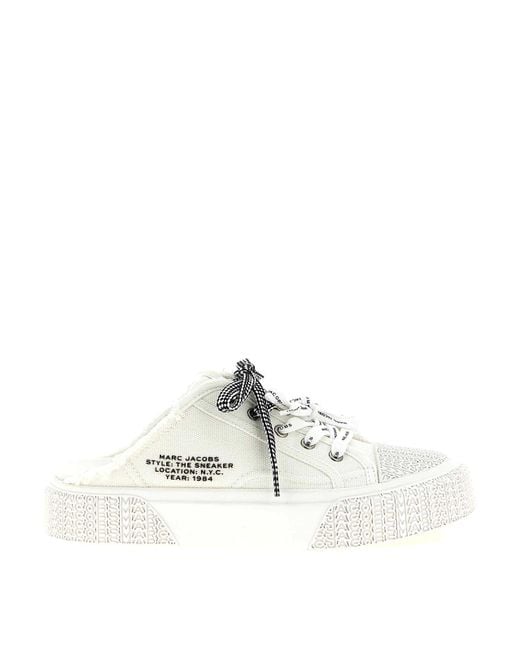 Marc Jacobs White The Sneaker Mule Sneakers