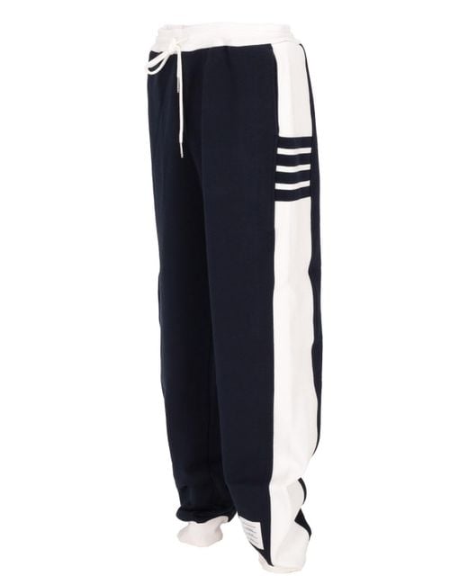Thom Browne Blue Sweatpants 4 Bar for men