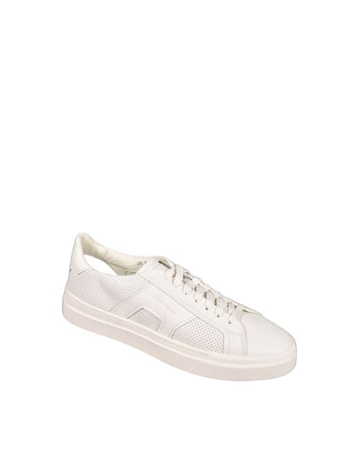 Santoni White Sneakers for men