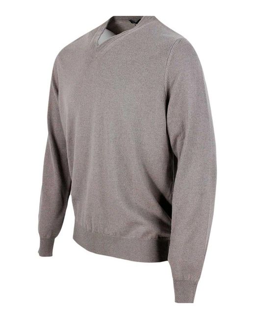 Colombo Gray Sweater for men