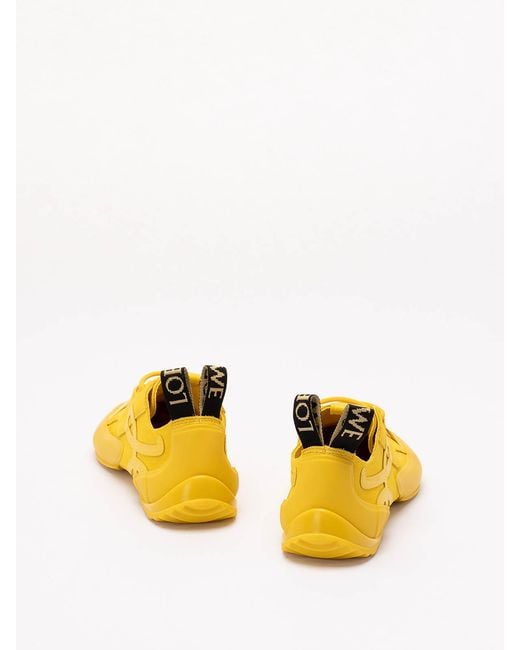 Loewe Yellow 'Grip' Sneakers