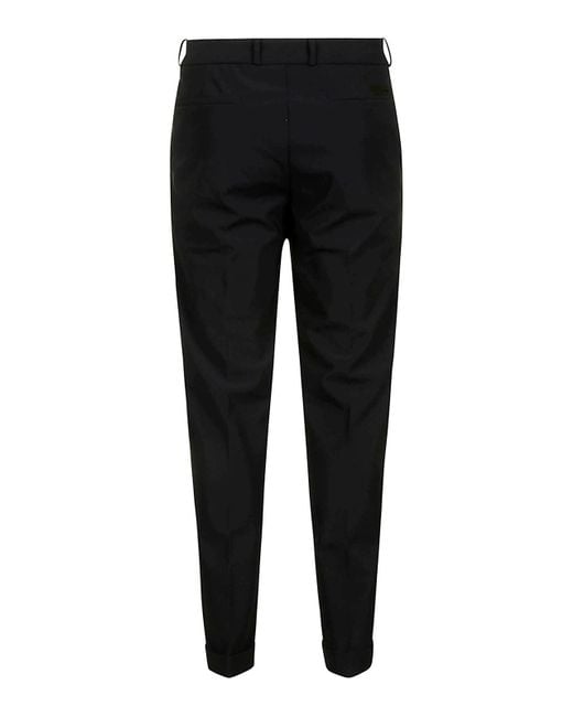Rrd Black Tech Fabric Pants for men