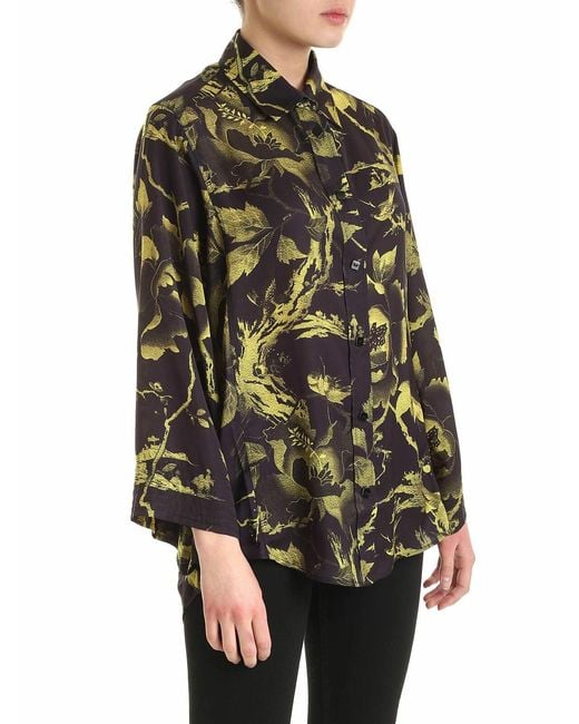 Camicia Yaemi Nera di McQ Alexander McQueen in Black