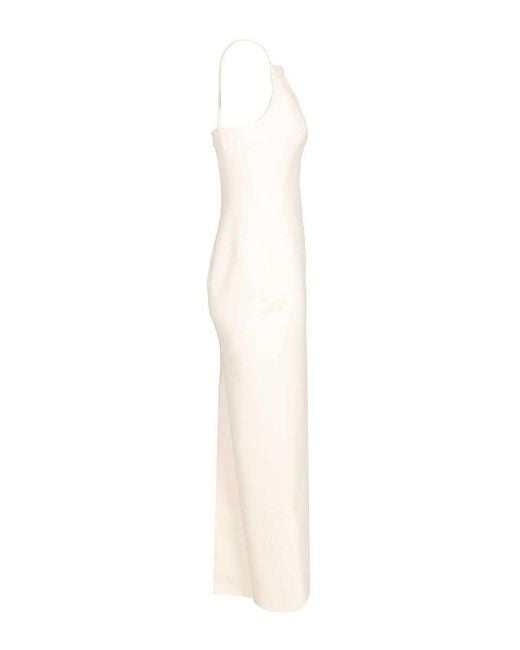Givenchy White Long Dress With Slit