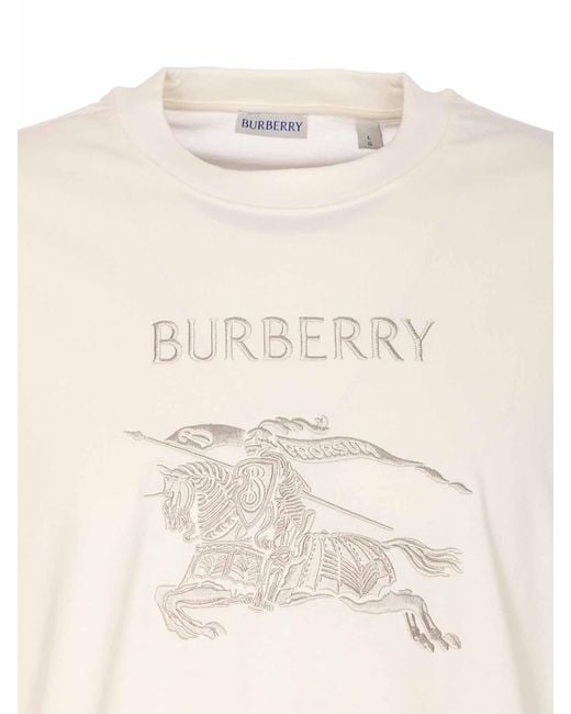 Burberry White T-Shirt for men