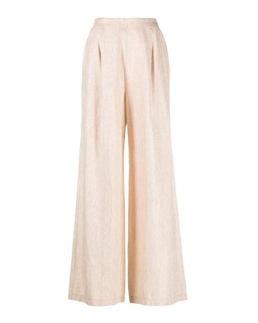 Forte Forte Natural Wide-leg Trousers