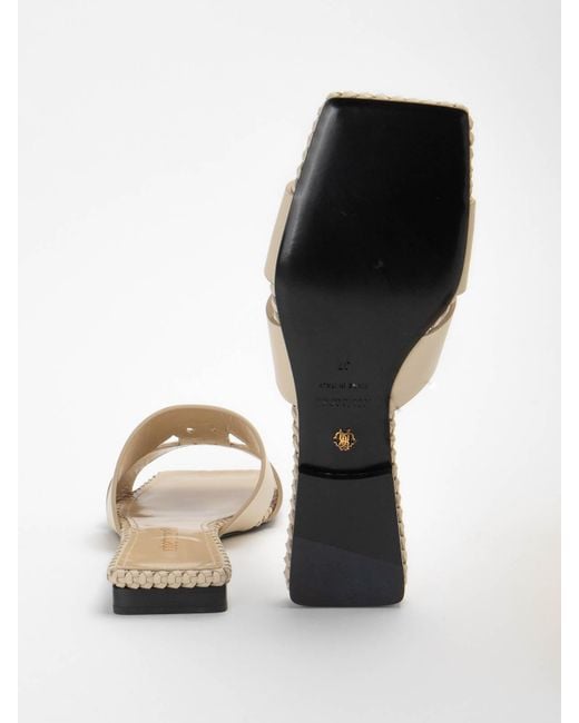 Roberto Cavalli White Sandals