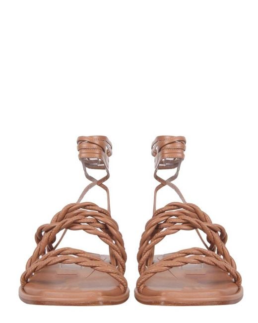 Stuart Weitzman Pink Calypso Sandals