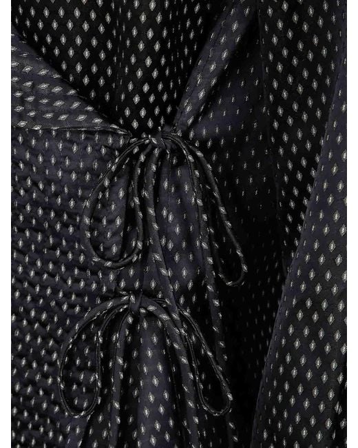 Dries Van Noten Black Calberton 2350Motif Jacquard Shirt