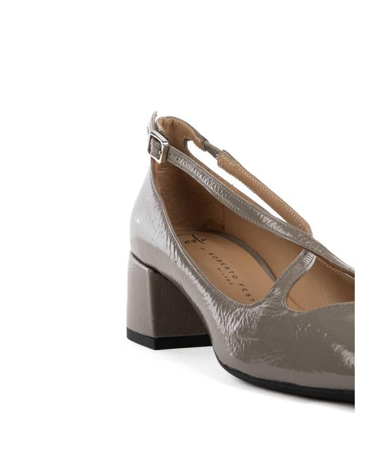 Roberto Festa Gray Pumps Cinturino Actress