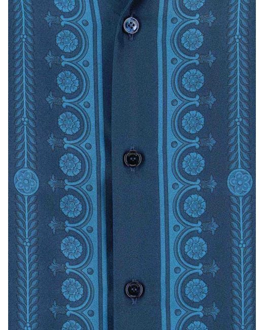 Versace Blue Shirt for men