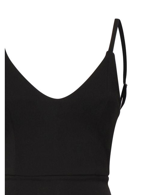 ALBERTO AUDENINO Black Long Dress With Open Back