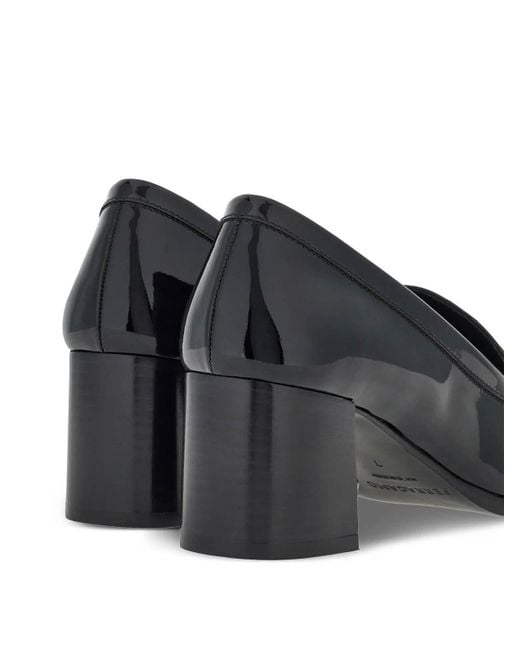 Ferragamo Black Marlena 60