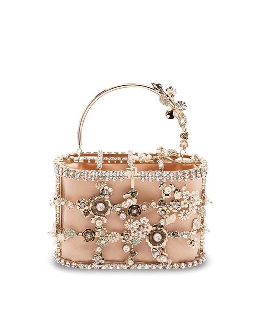 Rosantica White 'Holli Bouquet' Handbag