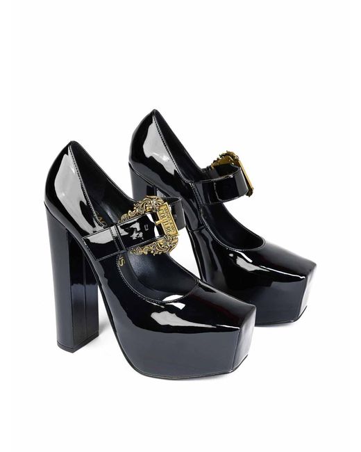 Versace Jeans Couture Black Hurley Platform