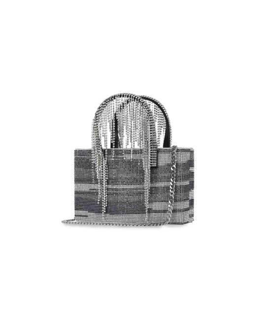 Kara Gray Crystal Handbag