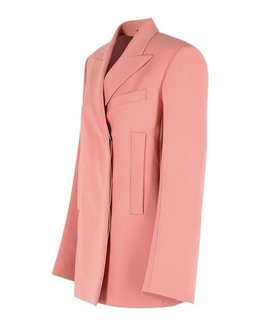 Sportmax Pink Esule Straight Blazer