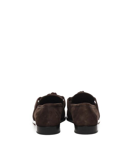 Bottega Veneta Black Astaire Moccasin for men