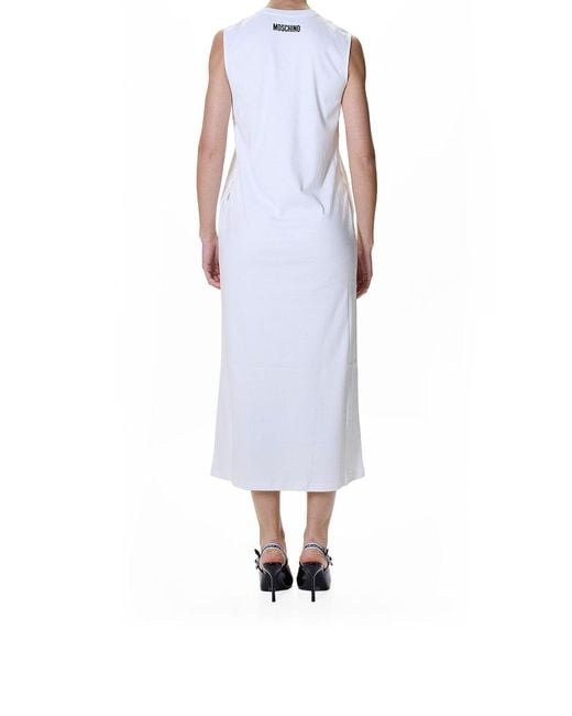 Moschino Black Trompe Loeil Dress