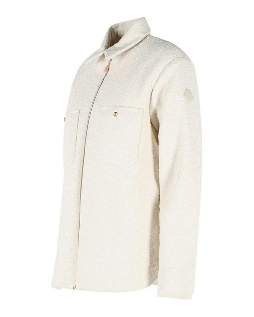 Moncler Natural Padded Shirt Jacket