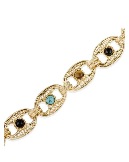 Gas Bijoux Metallic Carthage Psp Necklace