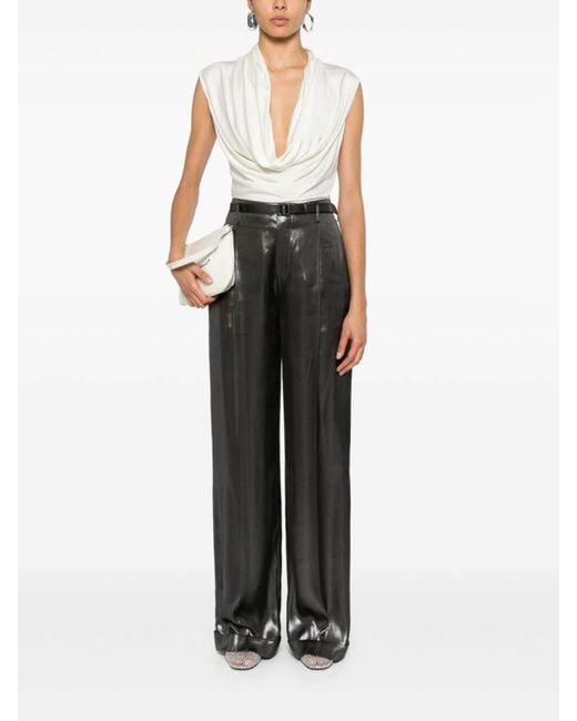 Polo Ralph Lauren Gray 'Acklie' Pleated Pants