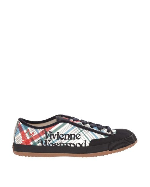 Vivienne Westwood White Anymal Gym Low Top for men