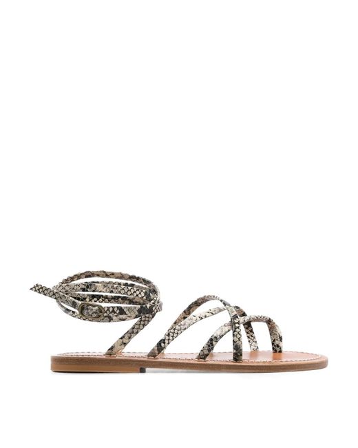 K. Jacques Natural Gaia Sandals