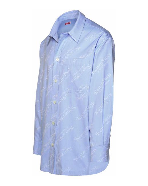 KENZO Blue Shirt for men