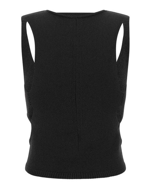 Rick Owens Black 'Tanja' Top