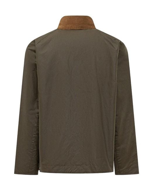 Barbour Green Modern Bedale Waxed Jacket for men