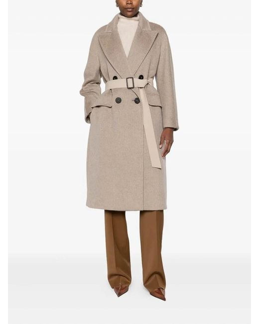 Max Mara Natural 'Maxmara Atelier' Coat